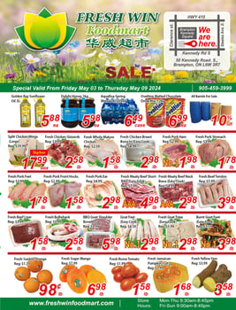 Fresh Win Foodmart - Weekly Flyer Specials